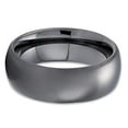 thumbnail image 2 of Gunmetal Tungsten Wedding Ring,8mm Wedding Ring,Tungsten Wedding Band,Gunmetal Ring,Tungsten Carbide Ring,Engagement, 2 of 3