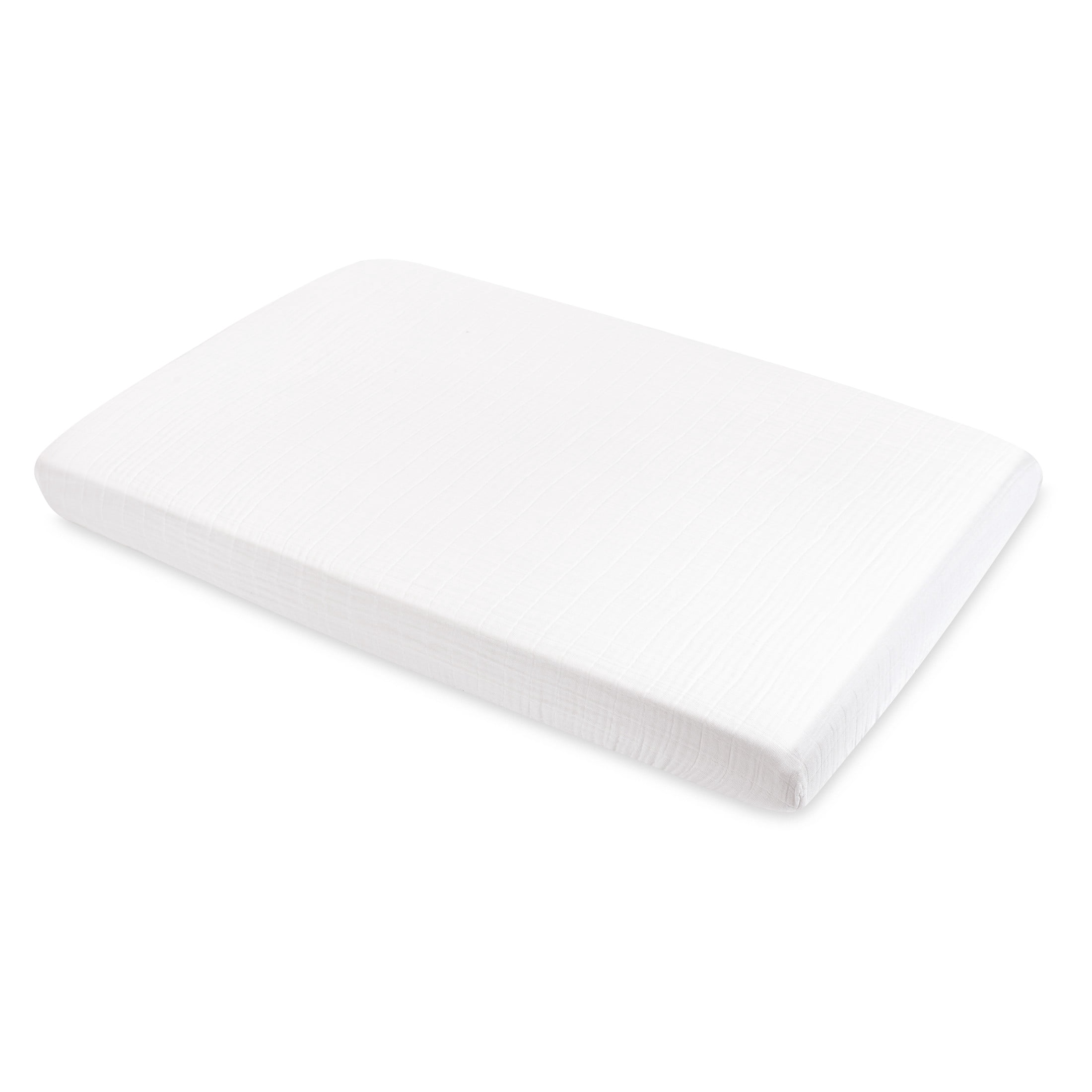 Babyletto Mini Crib Sheet in GOTS Certified Organic Muslin Cotton