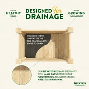 Greenes Fence 32 L x 16 W x 31 H Original Cedar Elevated Garden Bed