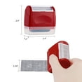 Identity Theft Protection Roller Stamps Refillable Guard Your ID