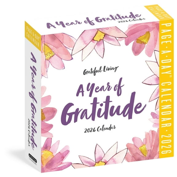 Year of Gratitude Page-A-Day(r) Calendar 2026, (Paperback)