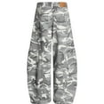 thumbnail image 4 of Mens Camouflage Cargo Wide Leg Denim Pants with Pockets Slightly Stretchy Durable Casual Outdoor Everyday Wear, 4 of 4