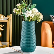 DcGZvy Flower Vase Plastic Flower Vase Small Vases for Flowers Cute Vase for Bouquet Unbreakable Vase Decorative Vases Home Decoration