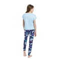 thumbnail image 4 of 2-Pack Girls' Pajama Set Gamer/Butterflies, 4 of 7