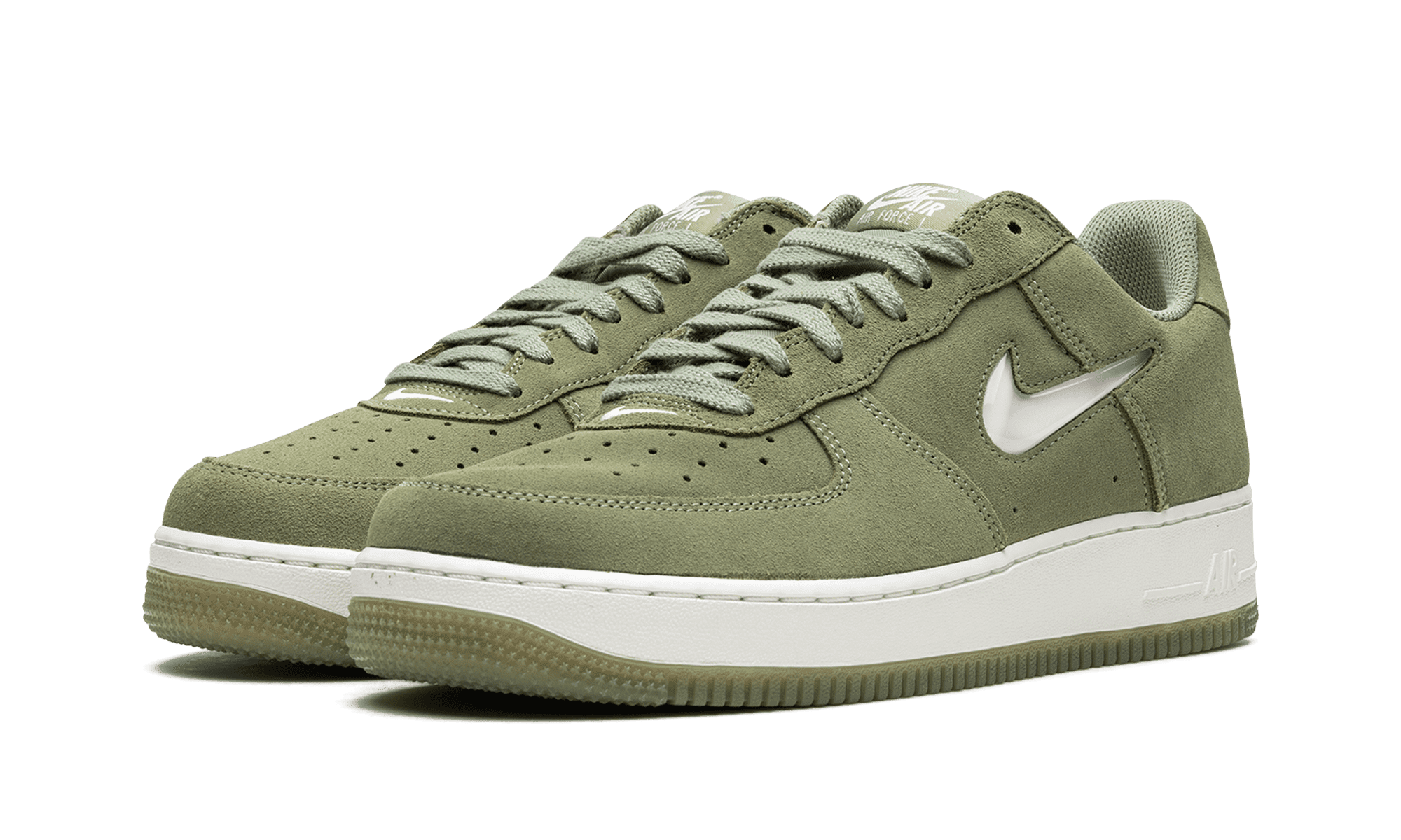 NIKE MENS Air Force 1 Low "Color Of The Month - Oil Green" DV0785 300 DV0785 300 from Stadium Goods