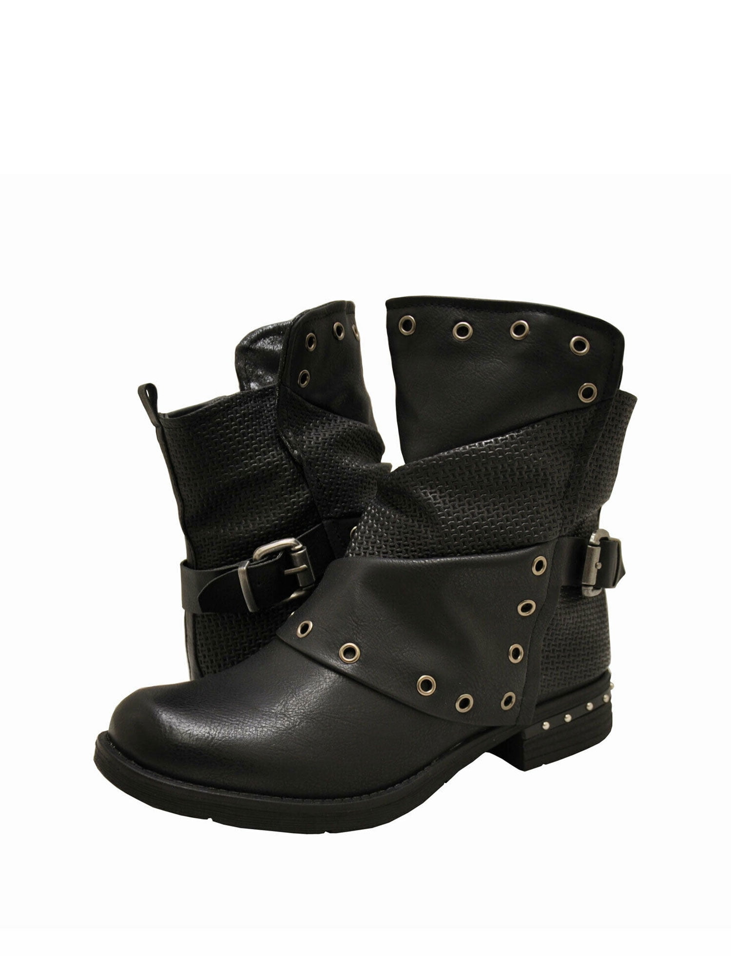 mid calf moto boots