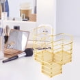 thumbnail image 4 of simhoa Porte-Stylo Creux Compartiments Fournitures Accessoires Organisateur de Bureau Or, 4 of 8