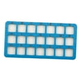 thumbnail image 3 of Tapete para cuentas con bandeja para cuentas de rejilla de 21 rejillas, superficie suave y rectangular, almohadilla para cuentas Azul, 3 of 9