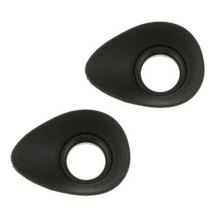 Necvior Foldable Eyecups Telescopes Rubber Covers for Microscopes and Binoculars