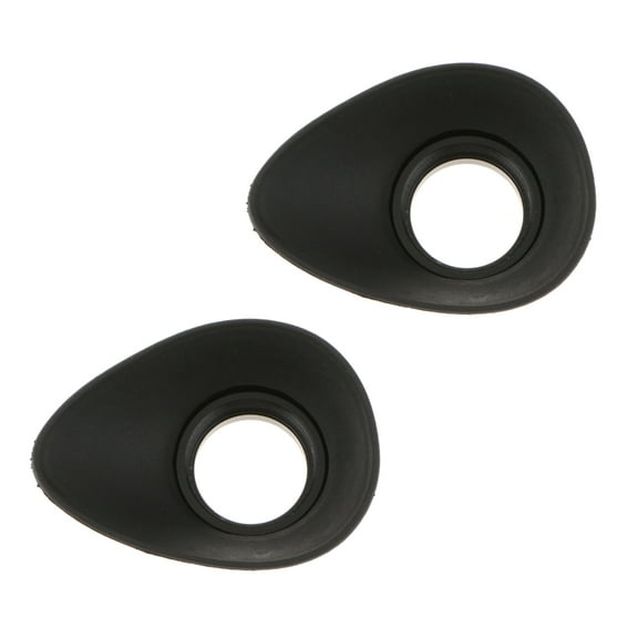 Necvior Foldable Eyecups Telescopes Rubber Covers for Microscopes and Binoculars