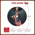 thumbnail image 2 of Sikiie American Flag Christmas Tree Skirt, Christmas Tree Decorations, Christmas Decor, Tree Mat Decoration(30-48IN)-36", 2 of 6