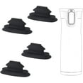 thumbnail image 1 of 4pcs Replacement Part for Contigo West Loop, Autoseal Travel Coffee Mug Lid Replacement Rubber Lid Stopper Coffee Mug Stopper Travel Mug Accessories for Contigo Tumbler (Black), 1 of 6