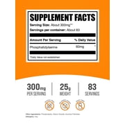 BulkSupplements Phosphatidylserine Powder - Sourced from Soybeans - 25 Grams (0.9 oz)