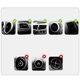 thumbnail image 3 of Soporte universal para teléfono de coche, con ventosa de gravedad para parabrisas, para salida de aire, navegador GPS (negro), 3 of 7