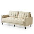 thumbnail image 4 of Zinus Benton 75" Upholstered Sofa Couch, Beige, 4 of 9