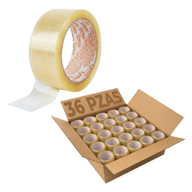 36 PZS Cinta De Empaque 040 Offiland 48MM X 100M Natural