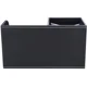 thumbnail image 5 of Organizador de escritorio multifunción de cuero con estructura de madera, caja de almacenamiento para lápices, bolígrafos, teléfonos celulares, tarjetas de presentación comerciales, soporte, 5 of 5