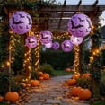 thumbnail image 6 of Gqtwoy Halloween Paper Lanterns, Round Hanging Decoration, Bats Witch Designs, Indoor Outdoor Party Decor, Reusable Ghost House Lanterns, Halloween Decorations, Festive Home Decor, 6 of 6