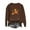 Brown-Halloween Shirts, variant on Inverlee Halloween Sweatshirts Women Plus Size Pumpkin Ghost Print T-shirt Work Crewneck Sweatshirt Long Sleeve Tunic Pullover Tops Halloween Clothes