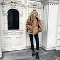 thumbnail image 5 of Veste Longue à Manches Longues pour Femmes, Parka Aguichant d'Hiver, Mode, Khaki2TG, 5 of 5