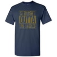thumbnail image 5 of UGP Campus Apparel Straight Outta Los Angeles - LA Football Pride T Shirt - X-Large - Navy w/Old Gold Print, 5 of 6