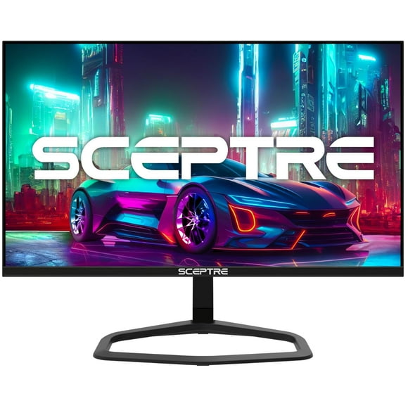 Sceptre New 24.5-inch Gaming Monitor 240Hz 1ms DisplayPort x2 HDMI x2 100% sRGB AMD FreeSync Premium Build-in Speakers, Machine Black 2024 (E255B-FWD240 Series) 24.5" 240Hz