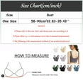 thumbnail image 3 of Cathalem Bras for Women Pack Plus Size Push Up Bra Full Coverage Underwire Bra,Dark Gray One Size, 3 of 5