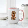 thumbnail image 4 of CafePress - Red Chow Sock Large Mug - 15 oz Ceramic Large White Novelty Mug, 4 of 4