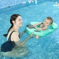Infants and young children do not need inflatable lap rings sunshades
