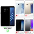 thumbnail image 2 of Cadorabo Étui pour Samsung Galaxy A8 2018 Protection d'Écran Transparente TPU Silicone Gel, 2 of 8