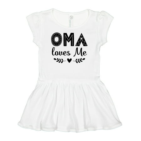 

Inktastic Oma Baby Clothes Gift Baby Girl Dress
