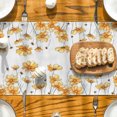 thumbnail image 4 of Chrysanthemum Simple Watercolor Table Runners Kitchen Table ration Washable Dining Table Runner Wedding Party rations, 4 of 7