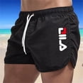 thumbnail image 4 of New Summer Men's Swimwear Breathable Board Shorts Male Surfing Swimsuit Fitness Training Shorts Casual Printed Beach Short Pants, 4 of 5