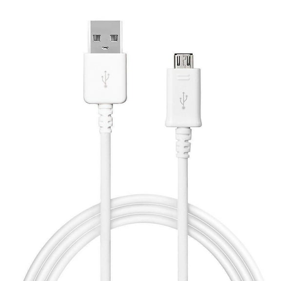Micro USB Cable Compatible with HTC Desire EYE [5 Feet USB Cable] WHITE - New