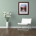 thumbnail image 3 of Trademark Fine Art 'Most Beautiful Mountain Scenery' Canvas Art by Pierre Leclerc, White Matte, Wood Frame, 3 of 4