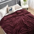 thumbnail image 2 of Winty Bed Blankets,Plush Fuzzy Large Fleece Throw Blanket,Super Soft and Warm Throw Blanket for Couch, Sofa and Bed Cozy, Fuzzy and Lightweight,180*200Cm, 2 of 4