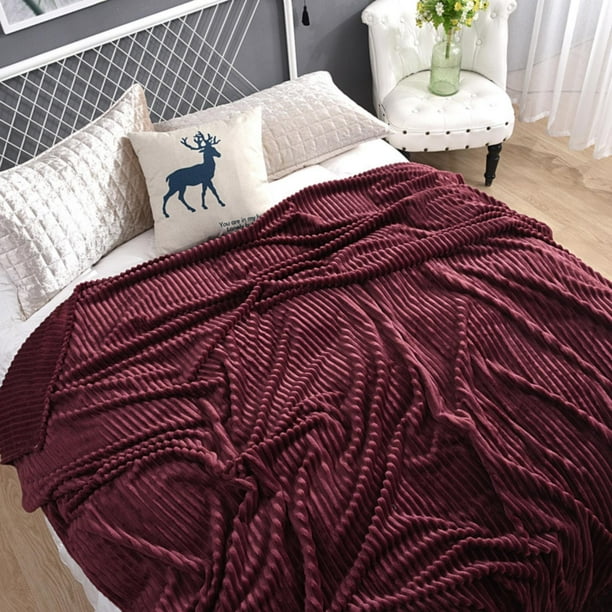 Beppter Throw Blankets Under $10 Spring Nap Coral Fleece Fleece