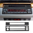thumbnail image 1 of Real Bright Soft Car Interior Carbon Fiber Sticker DecorationCarbon Fiber Interior CD Player Cover Sticker For BMW X5 E53 2000-2006Auto Car Protection Interior Accessories, 1 of 8
