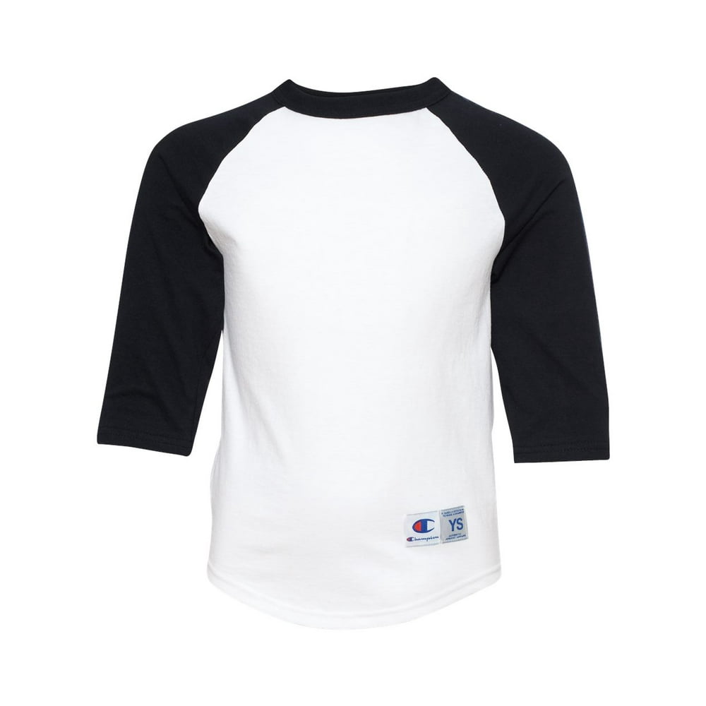 Champion champion t13y youth raglan baseball tshirt