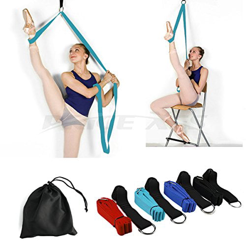 MMstore Door Flexibility Stretching Leg Stretching Strap for Ballet Cheer Dance Gymnastics Trainer Yoga Flexibility Leg Stretch