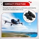 thumbnail image 5 of Lanzador de Doble Lanzamiento con Carga de 1 Kg, Lanzador de Aviones de Doble Lanzamiento, Control Remoto Ajustable, Distancia Ilimitada B, 5 of 5