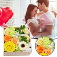 thumbnail image 1 of Scented Oil Roses Flowers Soap Gift Box Set Formother'S Day,1X Soap Flower Box Clearance, 1 of 9
