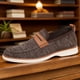 thumbnail image 4 of Vestir Mocasines Malla Casuales para Hombres Al Aire Libre (marrón 43), 4 of 9