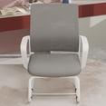thumbnail image 3 of Leumius Ergonomic Mesh Back Office Chair,Home Office Desk Chairs with Back Support,Computer Chair with Arms for Home Office,White+Gray, 3 of 13
