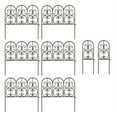 thumbnail image 3 of Montebello Wrought Iron Garden Edging, 3 of 7