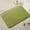 Green, variant on Byujiro Door Mat Outside Entrance Thickened Fleece Floor Mats Quilted Kitchen Bathroom Foot Mats Solid Color Entrance Door Mats Foam Foot Mats 19.68x31.49in