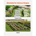 thumbnail image 3 of VEVOR Metal Landscape Edging 8Packs 72in Rust-Resistant Bendable for Yard Garden, 3 of 9