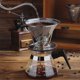 thumbnail image 2 of Filtro de café permanente de acero inoxidable sin papel con tubo de cepillo de limpieza, gotero de café de cono reutilizable con doble malla de acero inoxidable y mango de silicona para 1-4 tazas, 2 of 5