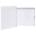 thumbnail image 1 of Caja de llaves VidaXL blanca con pizarra magnética con acabado de acero y vidrio, 1 of 8