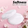 thumbnail image 5 of AFANSO Powder Puff Body Puff Makeup Tool with Satin Ribbon,2Pcs, 5 of 7